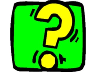 Sticker Custom Preview Image #050660 Education Schools Cartoons Question Mark2