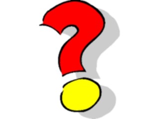 Sticker Custom Preview Image #050663 Education Schools Cartoons Question Mark5