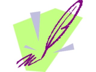 Sticker Custom Preview Image #050668 Education Schools Cartoons Quill