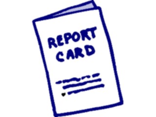 Sticker Custom Preview Image #050692 Education Schools Cartoons Report Card