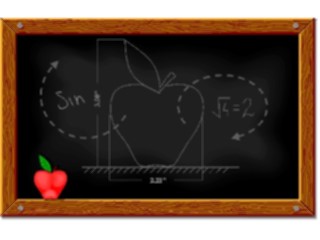 Sticker Custom Preview Image #050883 Education Schools Classroom Activities Chalkboard11