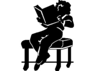 Sticker Custom Preview Image #051103 Education Schools Classroom Activities Student Reading