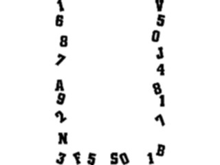 Sticker Custom Preview Image #051310 Education Schools General Text Border