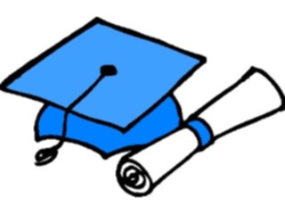 Sticker Custom Preview Image #051354 Education Schools Graduation Cap Diploma6