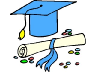 Sticker Custom Preview Image #051356 Education Schools Graduation Cap Diploma8