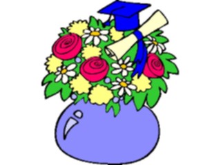 Sticker Custom Preview Image #051460 Education Schools Graduation Graduation Bouquet