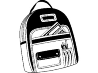 Sticker Custom Preview Image #051698 Education Schools School Supplies Backpack04