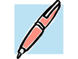 Sticker Custom Preview Image #051892 Education Schools School Supplies Pen2