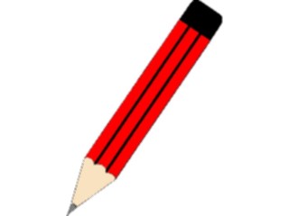 Sticker Custom Preview Image #051904 Education Schools School Supplies Pencil02