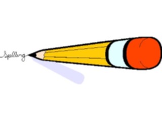 Sticker Custom Preview Image #051912 Education Schools School Supplies Pencil10