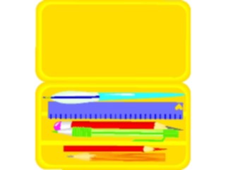 Sticker Custom Preview Image #051941 Education Schools School Supplies Pencil Box2