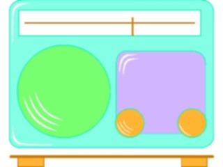 Sticker Custom Preview Image #052821 Electronics Radio16