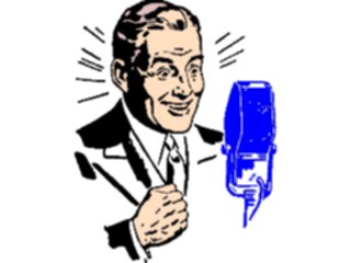 Sticker Custom Preview Image #052831 Electronics Radio Announcer1