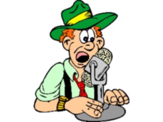 Sticker Custom Preview Image #052834 Electronics Radio Announcer4