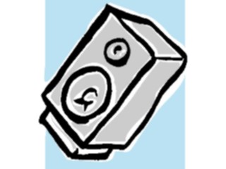 Sticker Custom Preview Image #052875 Electronics Speaker01