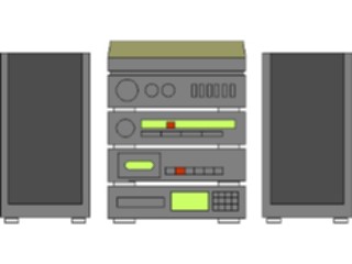 Sticker Custom Preview Image #052894 Electronics Stereo System02