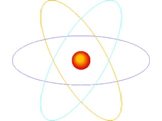 Sticker Custom Preview Image #053086 Energy Atom Symbol6