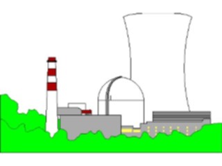 Sticker Custom Preview Image #053175 Energy Nuclear Plant1