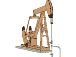 Sticker Custom Preview Image #053190 Energy Oil Derrick4