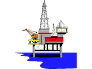 Sticker Custom Preview Image #053195 Energy Oil Rig1