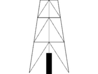 Sticker Custom Preview Image #053198 Energy Oil Rig Tower2