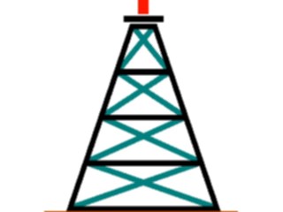 Sticker Custom Preview Image #053199 Energy Oil Rig Tower3
