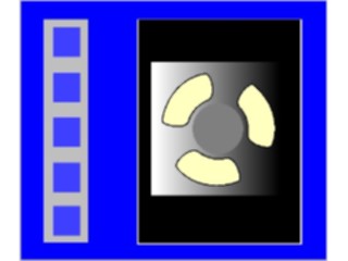 Sticker Custom Preview Image #053222 Energy Radiation Meter