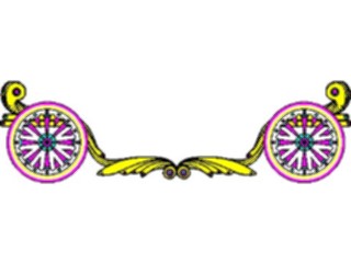 Sticker Custom Preview Image #053434 Entertainment Circus Carnival Circus Border Bottom