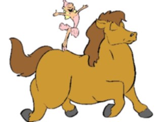 Sticker Custom Preview Image #053456 Entertainment Circus Carnival Circus Horse2