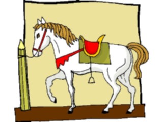 Sticker Custom Preview Image #053457 Entertainment Circus Carnival Circus Horse3