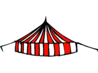 Sticker Custom Preview Image #053475 Entertainment Circus Carnival Circus Tent3