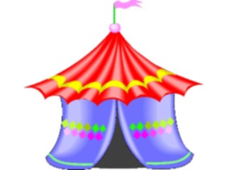 Sticker Custom Preview Image #053479 Entertainment Circus Carnival Circus Tent7