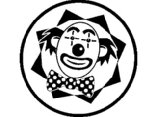 Sticker Custom Preview Image #053489 Entertainment Circus Carnival Clown01