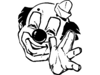 Sticker Custom Preview Image #053490 Entertainment Circus Carnival Clown02