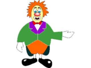 Sticker Custom Preview Image #053509 Entertainment Circus Carnival Clown21