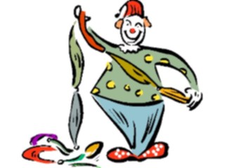 Sticker Custom Preview Image #053519 Entertainment Circus Carnival Clown31