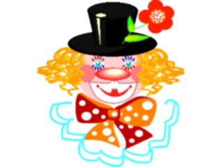 Sticker Custom Preview Image #053606 Entertainment Circus Carnival Clown Face12
