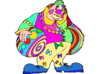 Sticker Custom Preview Image #053681 Entertainment Circus Carnival Clownwith Ball2