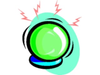Sticker Custom Preview Image #053751 Entertainment Circus Carnival Crystal Ball2