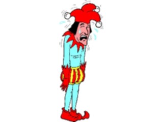 Sticker Custom Preview Image #053782 Entertainment Circus Carnival Jester04