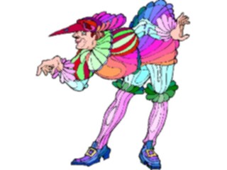 Sticker Custom Preview Image #053792 Entertainment Circus Carnival Jester14