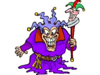 Sticker Custom Preview Image #053807 Entertainment Circus Carnival Jester29