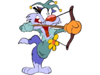 Sticker Custom Preview Image #053822 Entertainment Circus Carnival Jester Cat05