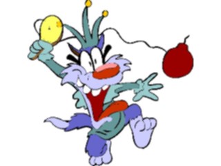 Sticker Custom Preview Image #053824 Entertainment Circus Carnival Jester Cat07
