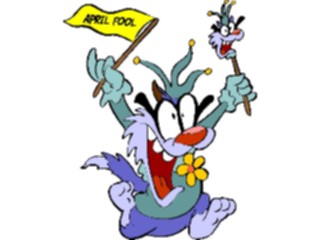 Sticker Custom Preview Image #053831 Entertainment Circus Carnival Jester Cat14