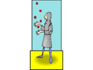 Sticker Custom Preview Image #053863 Entertainment Circus Carnival Juggler5