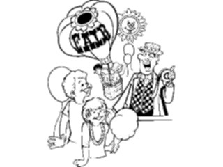 Sticker Custom Preview Image #053870 Entertainment Circus Carnival Kidsat Fair