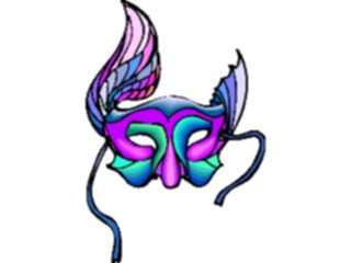 Sticker Custom Preview Image #053883 Entertainment Circus Carnival Mask08