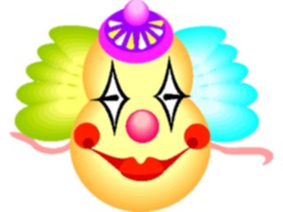 Sticker Custom Preview Image #053897 Entertainment Circus Carnival Mask Clown3