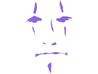 Sticker Custom Preview Image #053905 Entertainment Circus Carnival Mime Face